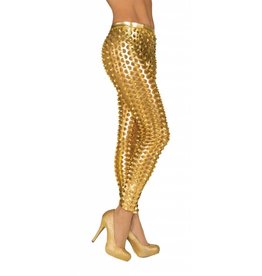 Secret Wishes *Discontinued* Gold Pop Star Leggings