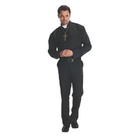 Rubies Costume Priest Shirt Rubies Costume Priest Shirt