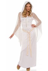 Rubies Costume *Disc* White Priestess Dress