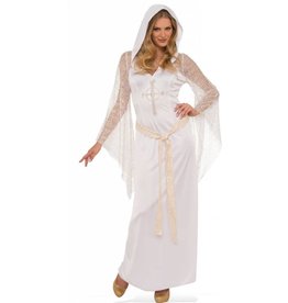 Rubies Costume White Priestess Dress