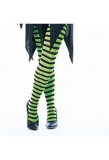 Secret Wishes *Discontinued* Green Striped Tights