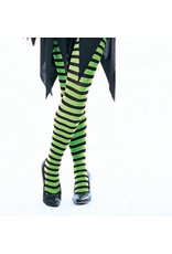 Secret Wishes Green Striped Tights *
