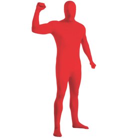 Rubies Costume *Disc* Red 2nd Skin Suit