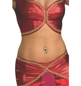Rubies Costume Belly Jewels Body Sticker