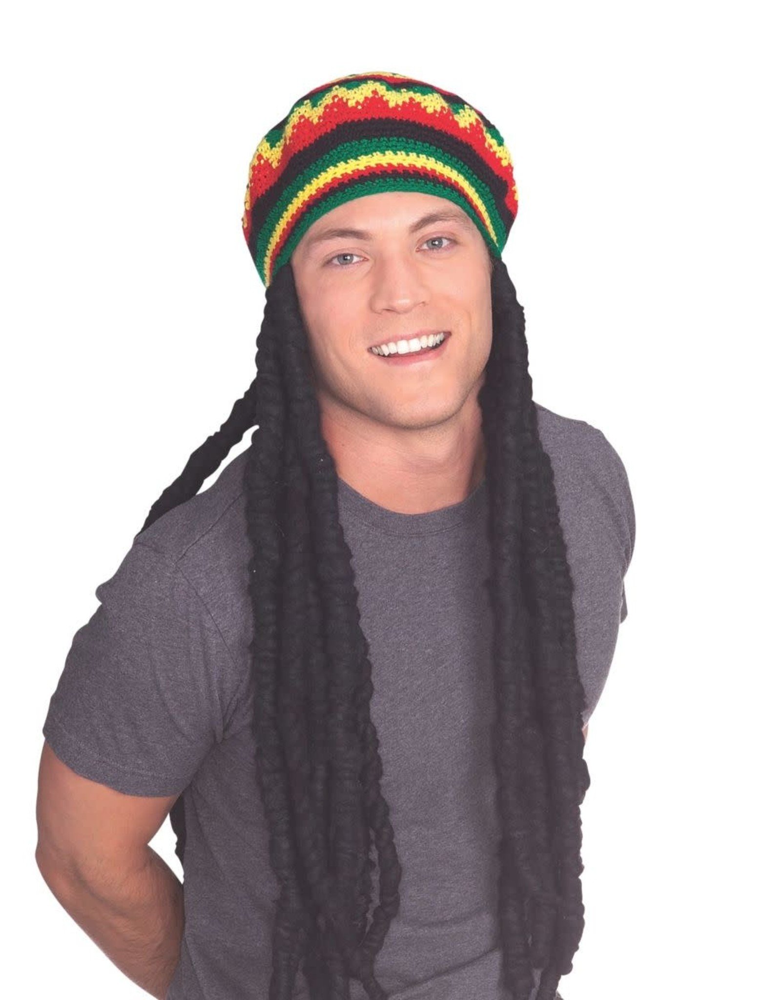 Rubies Costume Rasta Wig and Cap