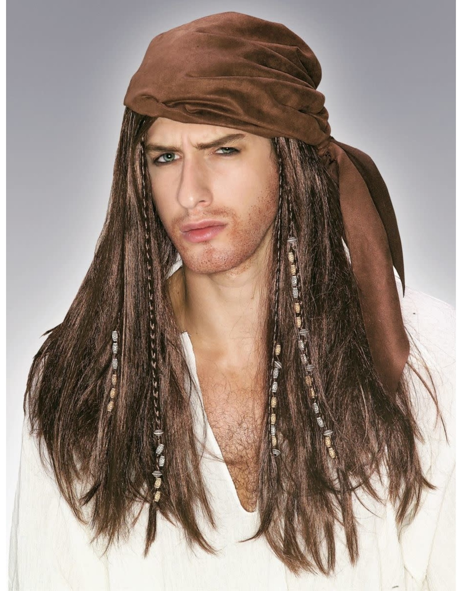 Rubies Costume Caribbean Pirate Wig