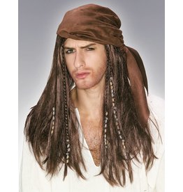 Rubies Costume Caribbean Pirate Wig