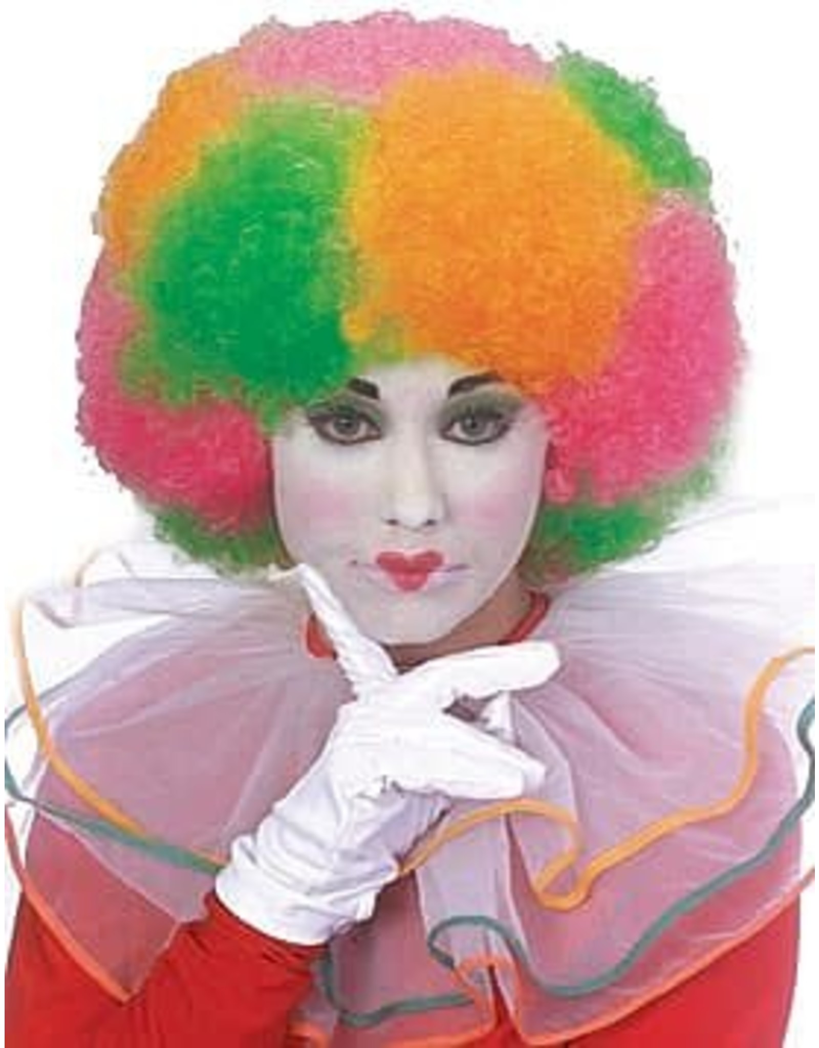 Rubies Costume *Discontinued* Multi-Color Clown Wig