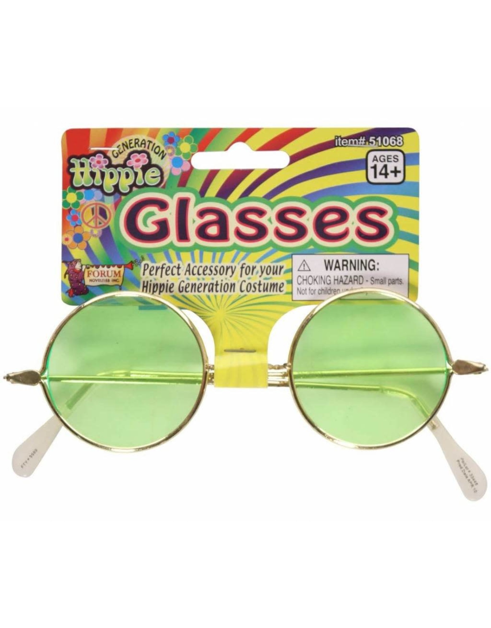 Forum Novelties Inc. Hippie Circle Glasses