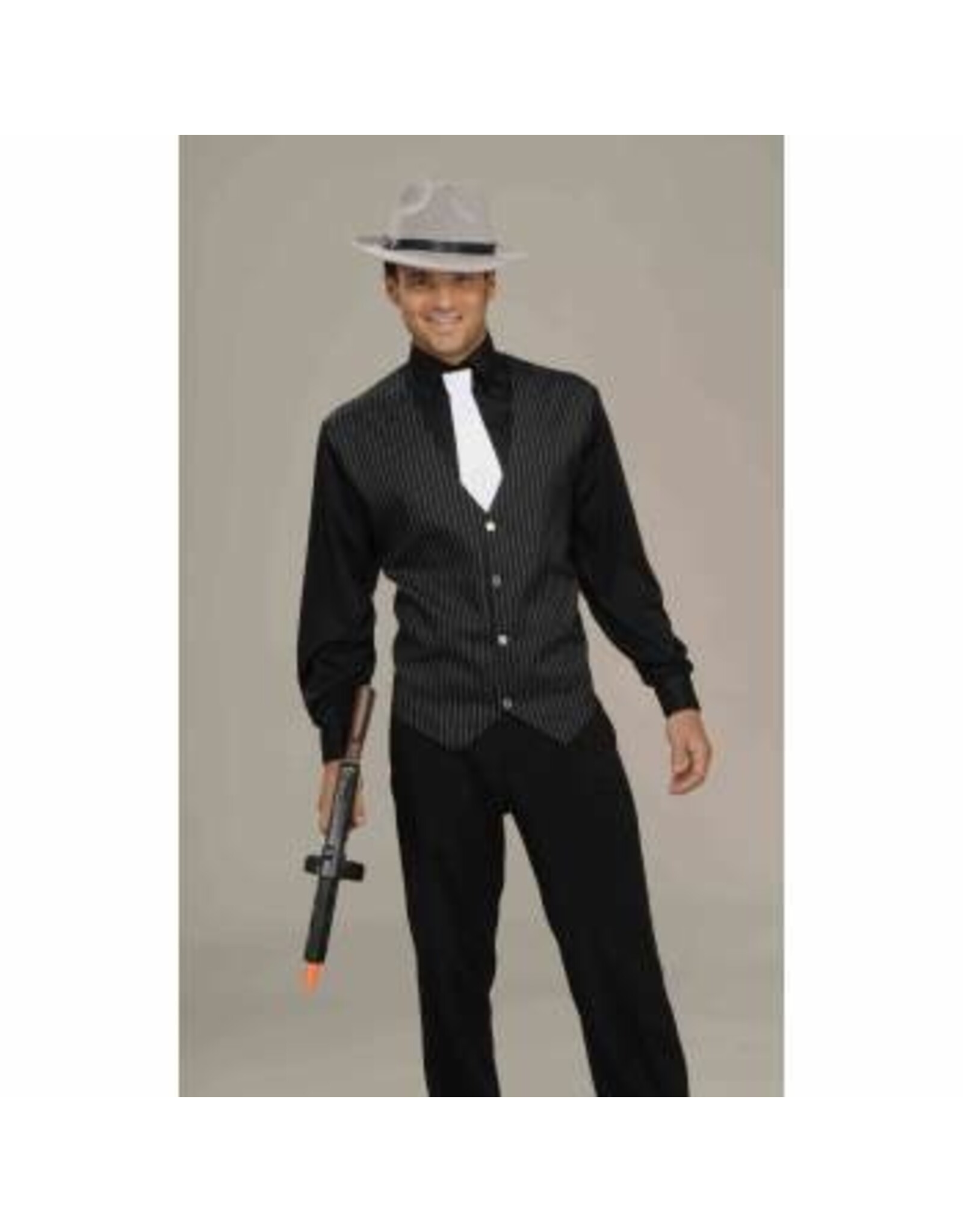 Forum Novelties Inc. Gangster Shirt w/Vest and Tie