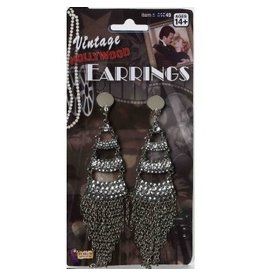 Forum Novelties Inc. Rhinestone and Chains Earrings