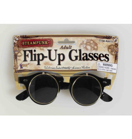 Forum Novelties Inc. Steampunk Flip-Up Glasses