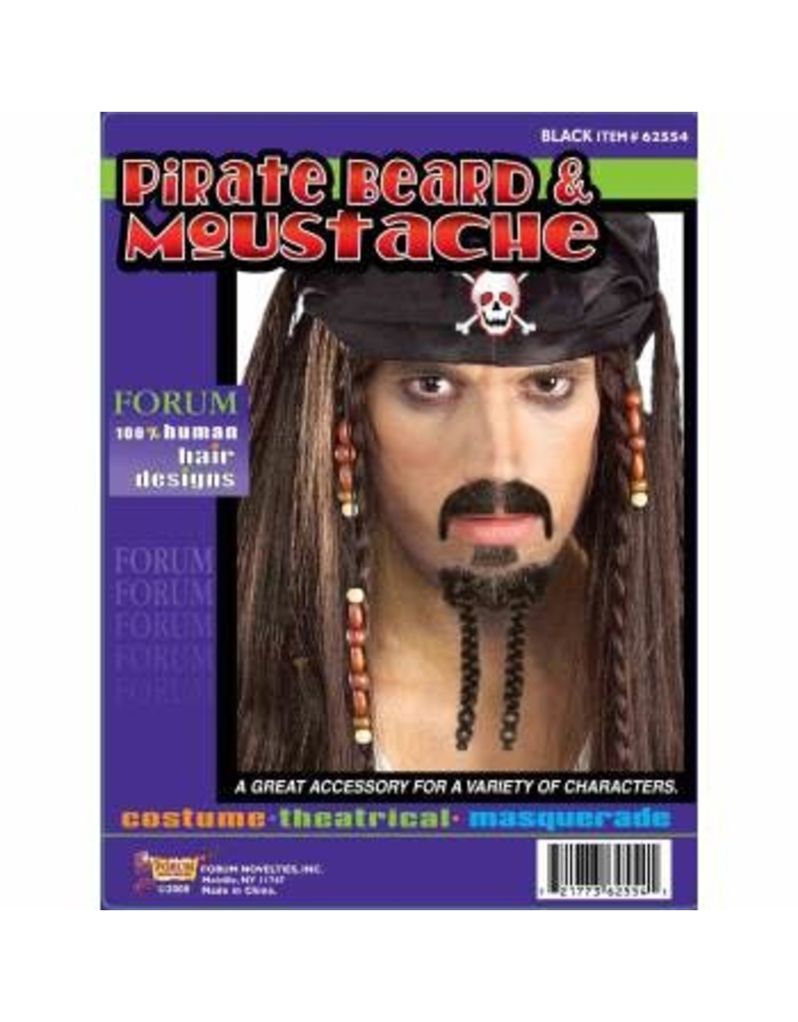 Forum Novelties Inc. *Discontinued* Pirate Beard and Moustache