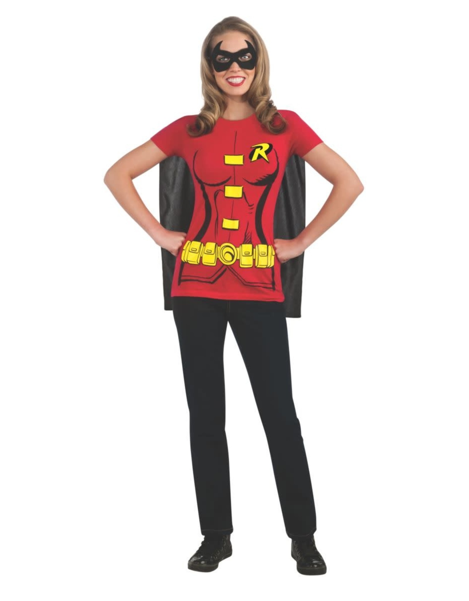 Rubies Costume Robin T-Shirt w/Cape