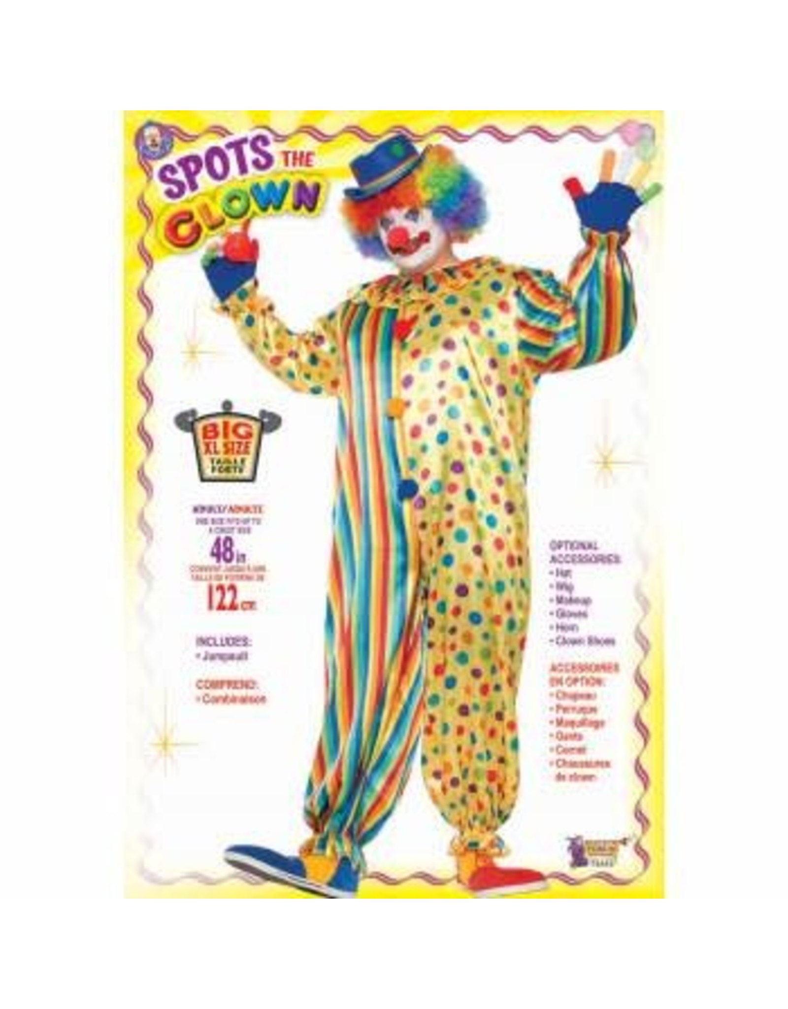 Forum Novelties Inc. Spots the Clown