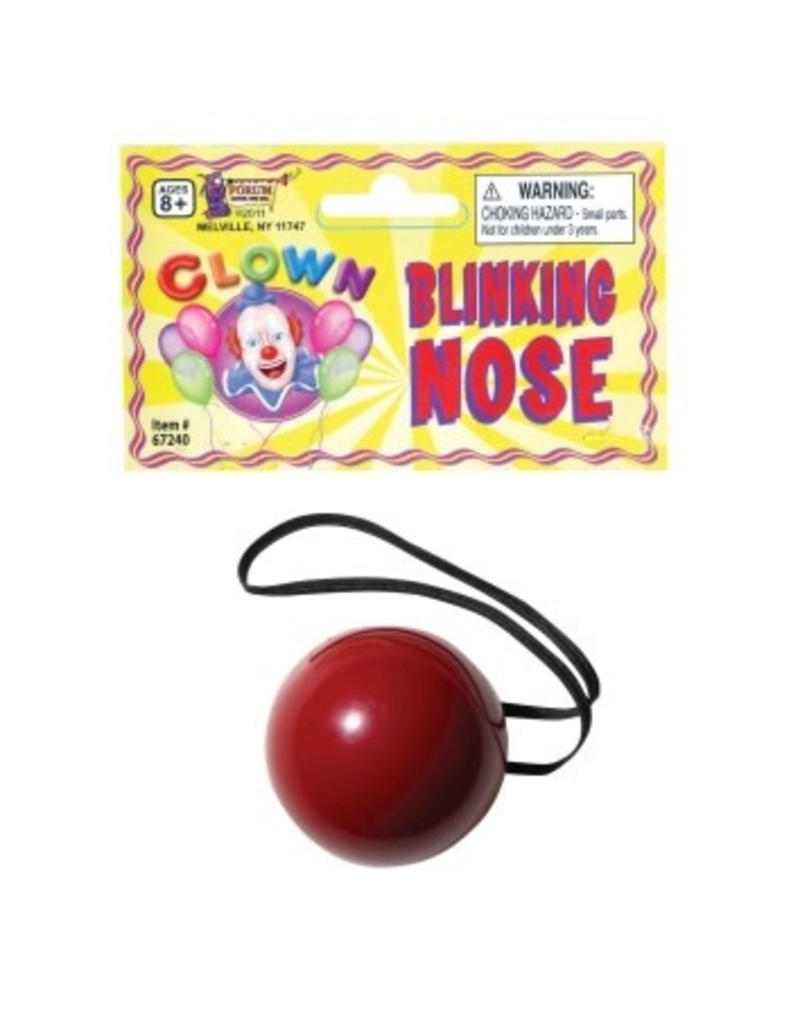 Forum Novelties Inc. Blinking Clown Nose