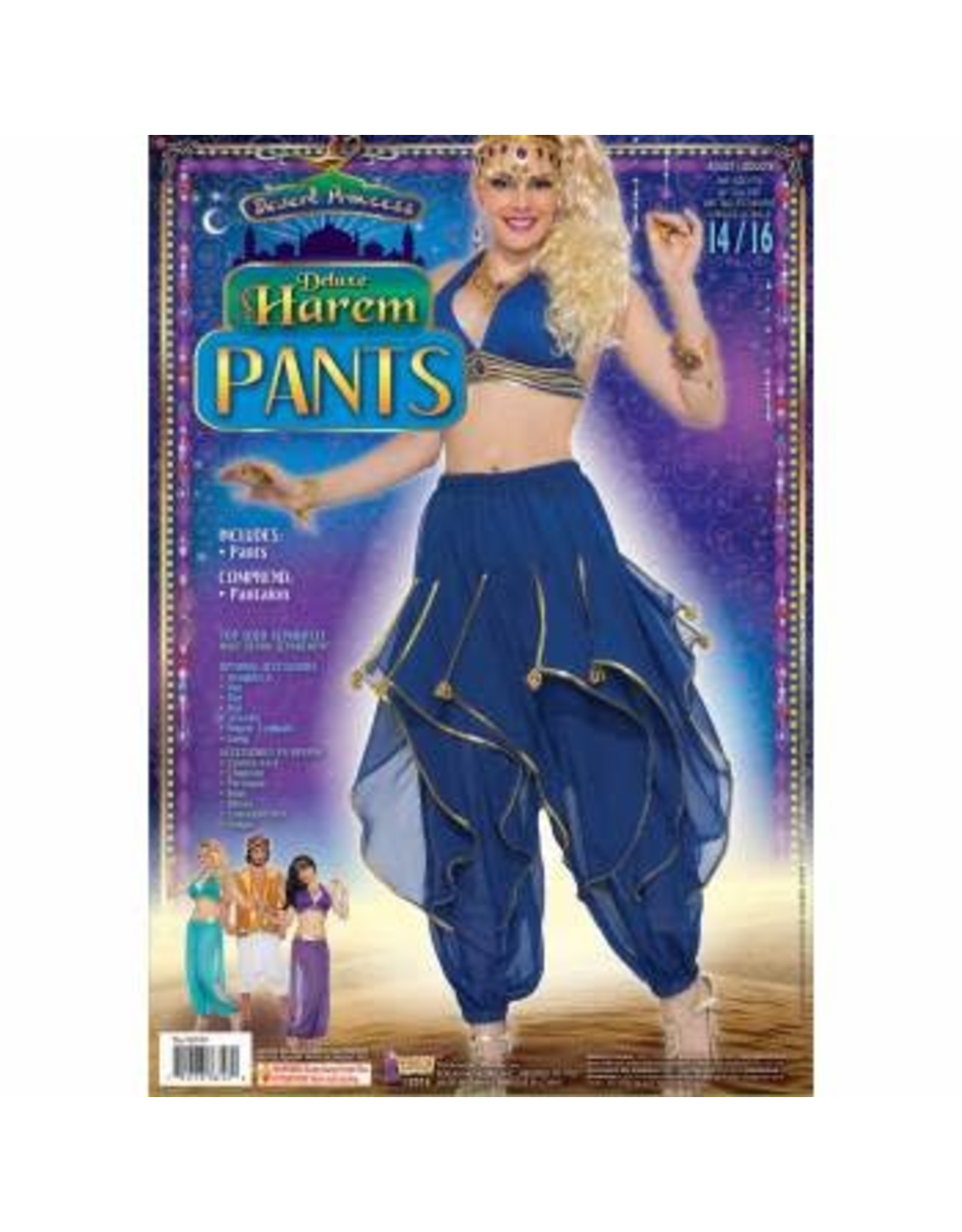 Deluxe Harem Pants - Karries Kostumes & Dance Supplies
