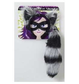 Forum Novelties Inc. Raccoon Headband with Tail and Mask Forum Novelties Inc. Raccoon Headband with Tail and Mask