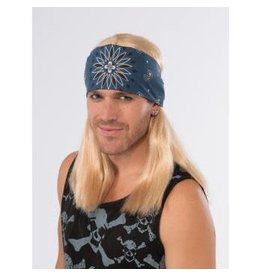 Forum Novelties Inc. Rock Star Wig with Bandana
