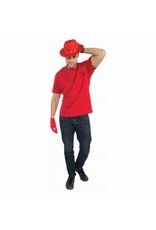 Forum Novelties Inc. *Discontinued* Deluxe Fedora Red