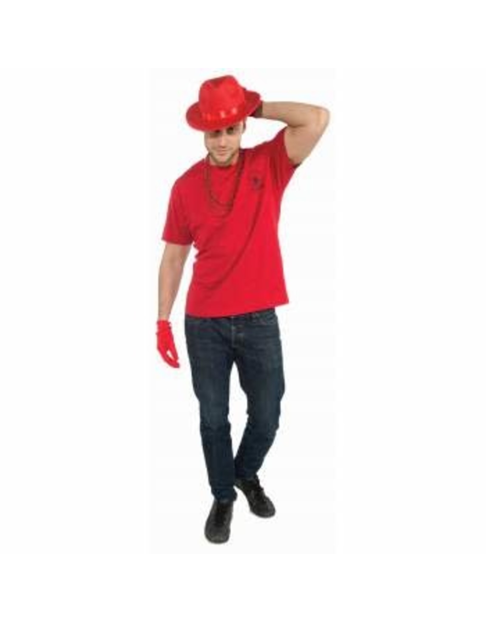 Forum Novelties Inc. *Discontinued* Deluxe Fedora Red