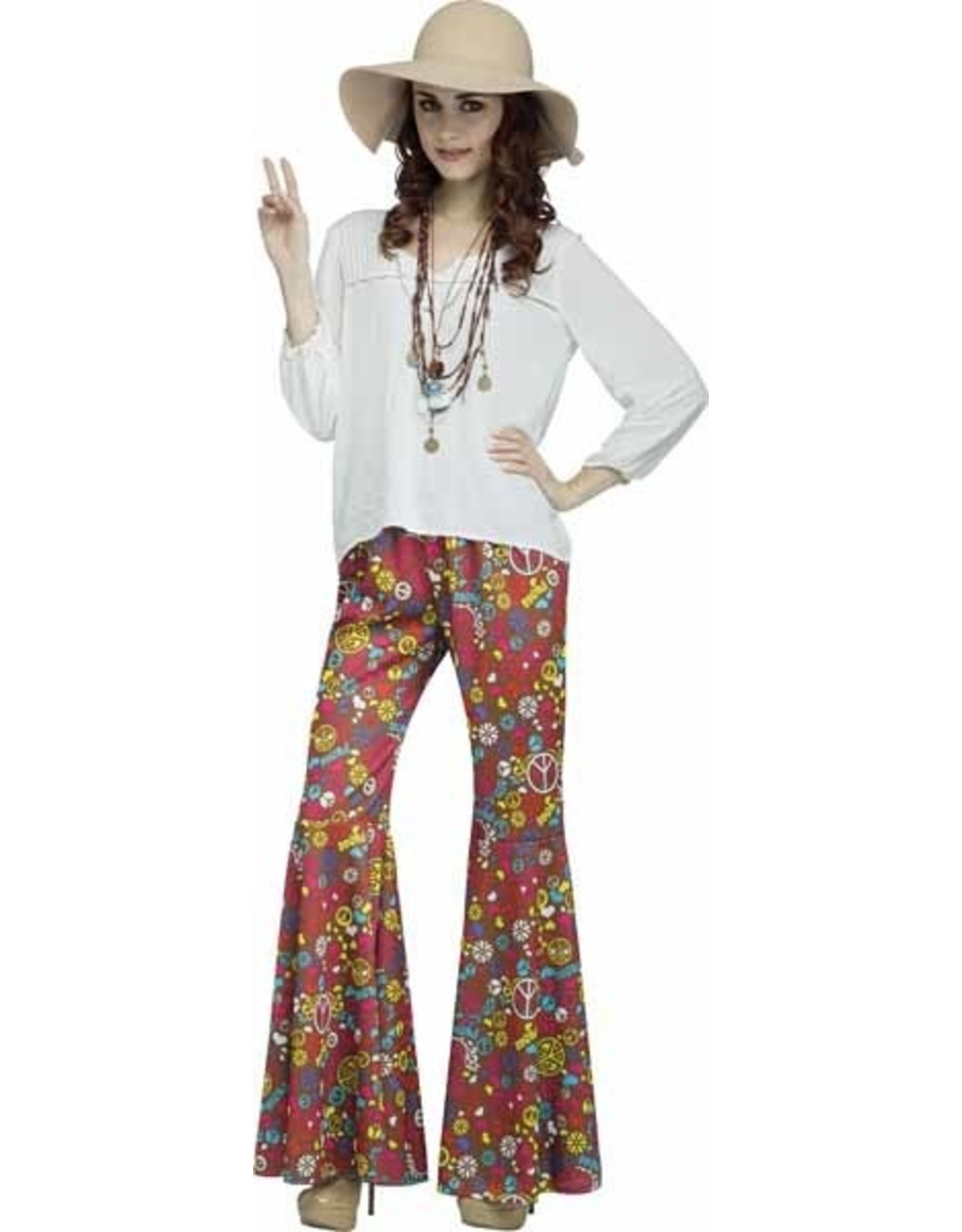 Fun World Groovy 60's Bell Bottom Pants