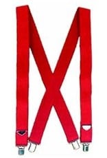 Halco Santa Suits Red Santa Suspenders