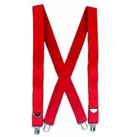 Halco Santa Suits Red Santa Suspenders