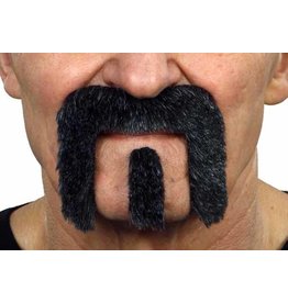 European Moustaches Moustache 10cm x 8m -  Black Grey