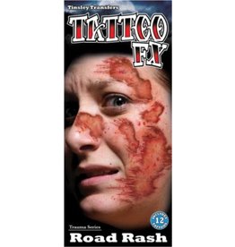 Tinsley Transfers Trauma Tattoo - Road Rash