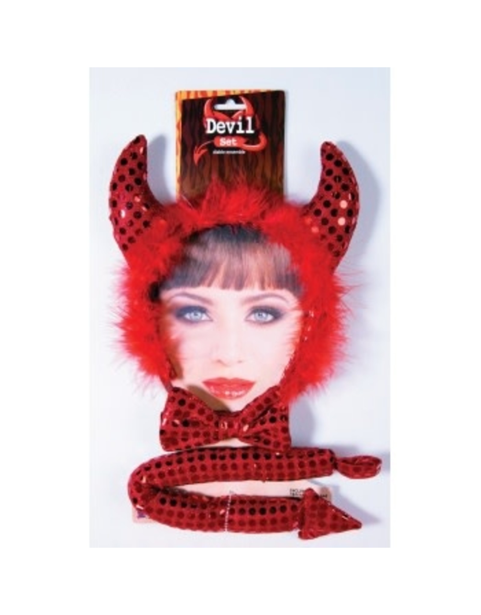 Forum Novelties Inc. Red Sequin Devil Accessory Kit