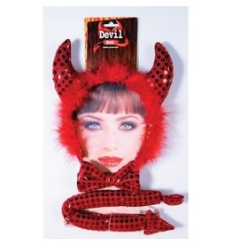 Forum Novelties Inc. Red Sequin Devil Accessory Kit