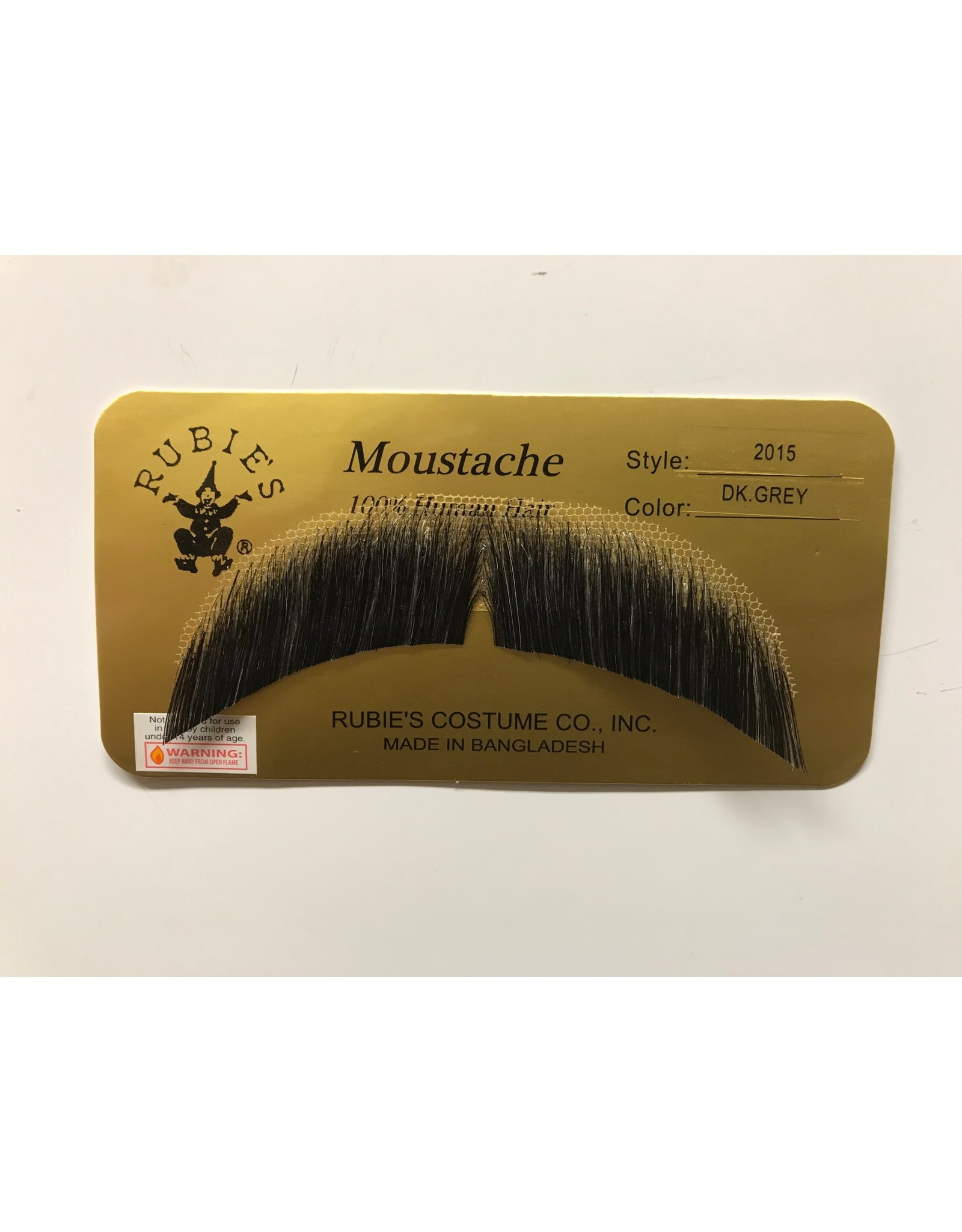 Rubies Costume Basic Character Moustache