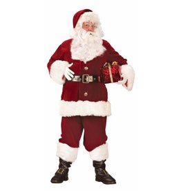 Fun World Deluxe Crimson Santa Suit