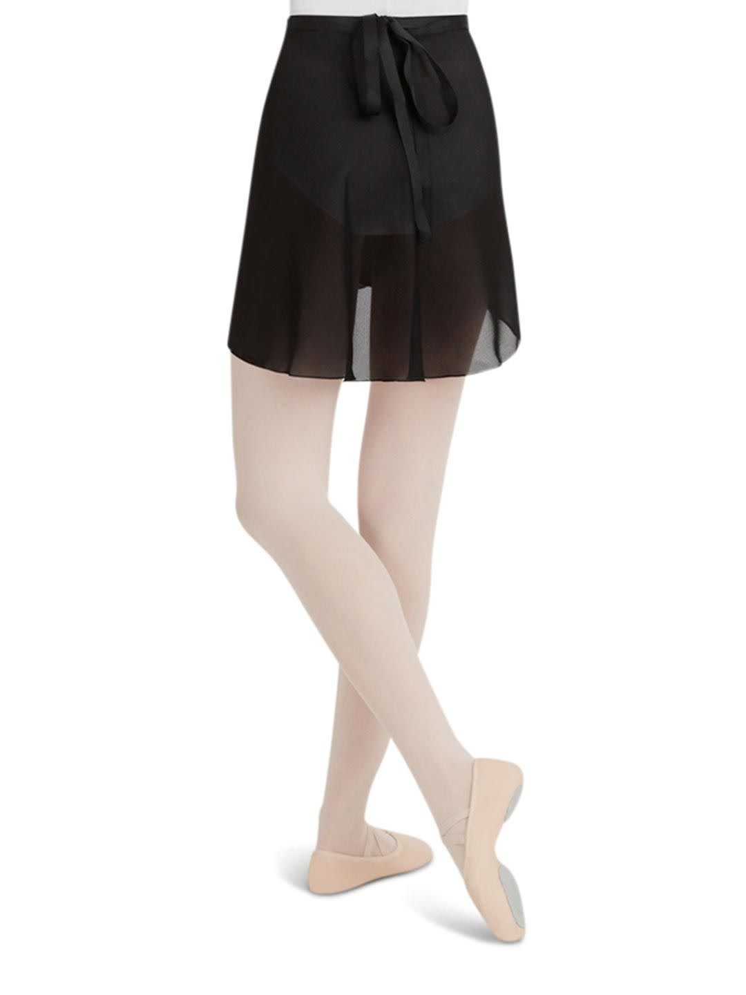 【papier】Enfant wrapped skirt/Black papier 〈Enfant wrapped skirt〉 | trava