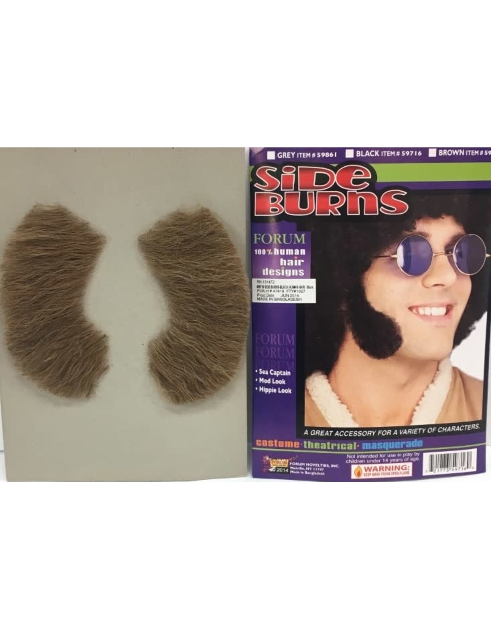 Forum Novelties Inc. *Disc* Side Burns