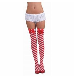 Forum Novelties Inc. Candy Cane Thigh Highs