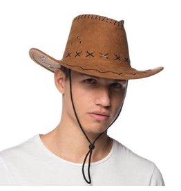 HM Smallwares Brown Cowboy Hat