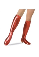 Body Wrappers Metallic Shoe Covers Silver