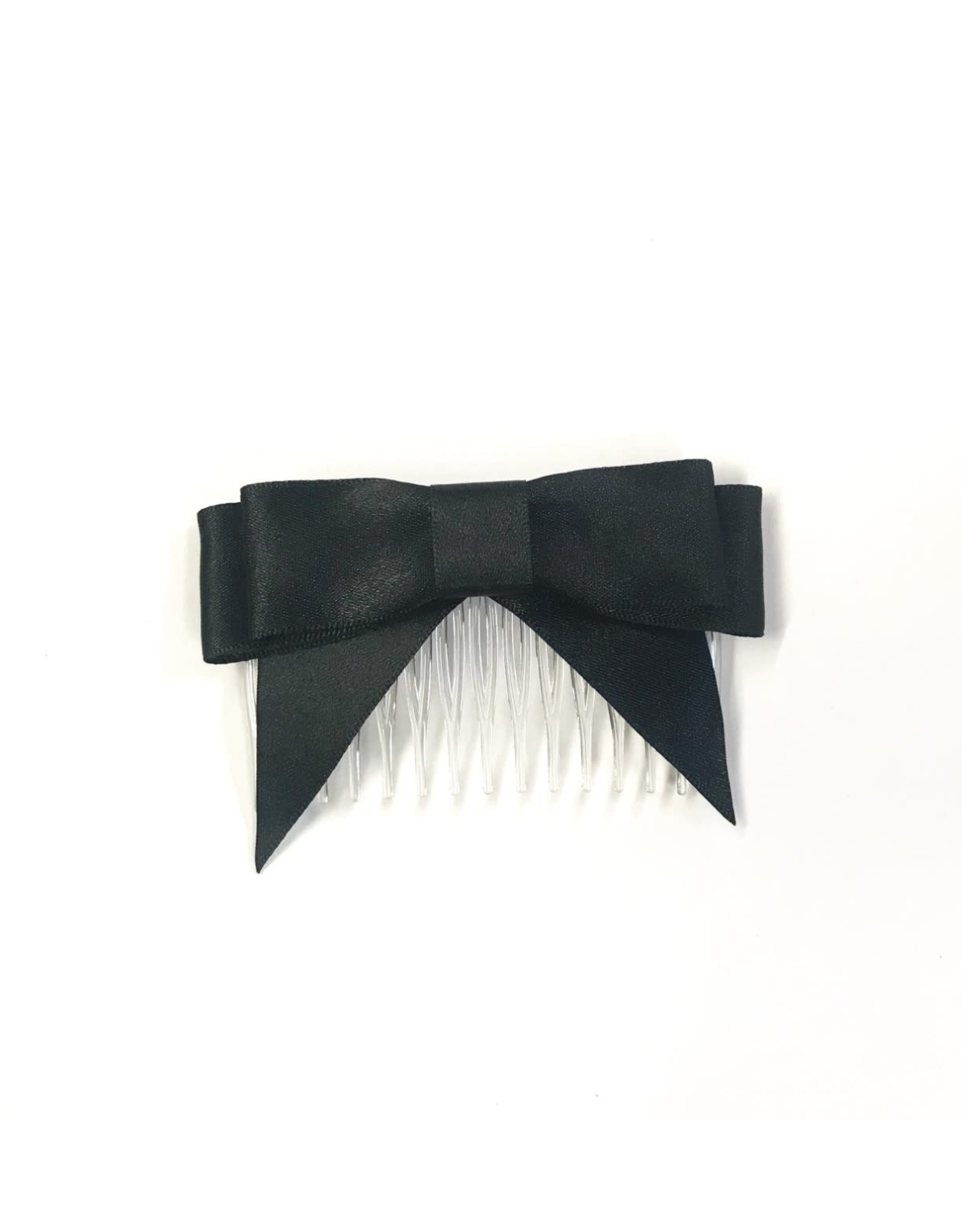 Mimy Design Satin Hair Bow with Comb