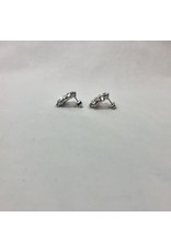 fH2 Crystal Cluster Stud Earrings
