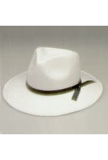 SKS Novelty *Discontinued Permafelt Gangster Hat White