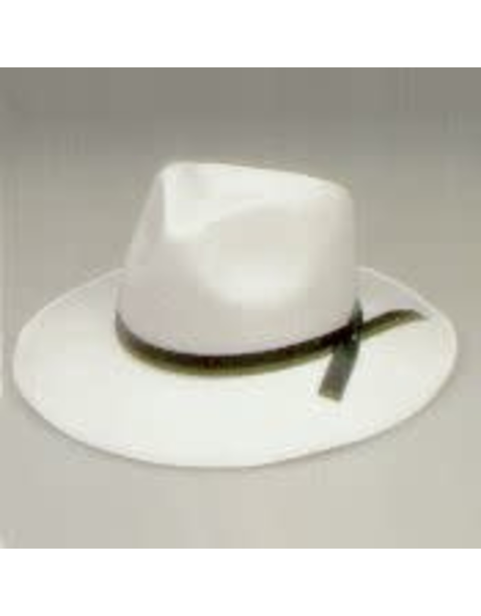 SKS Novelty *Discontinued Permafelt Gangster Hat White