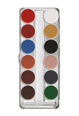 Kryolan Kryolan Aquacolor Palette - 12 Color