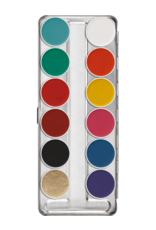 Kryolan Kryolan Aquacolor Palette - 12 Color