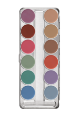 Kryolan Kryolan Aquacolor Palette - 12 Color