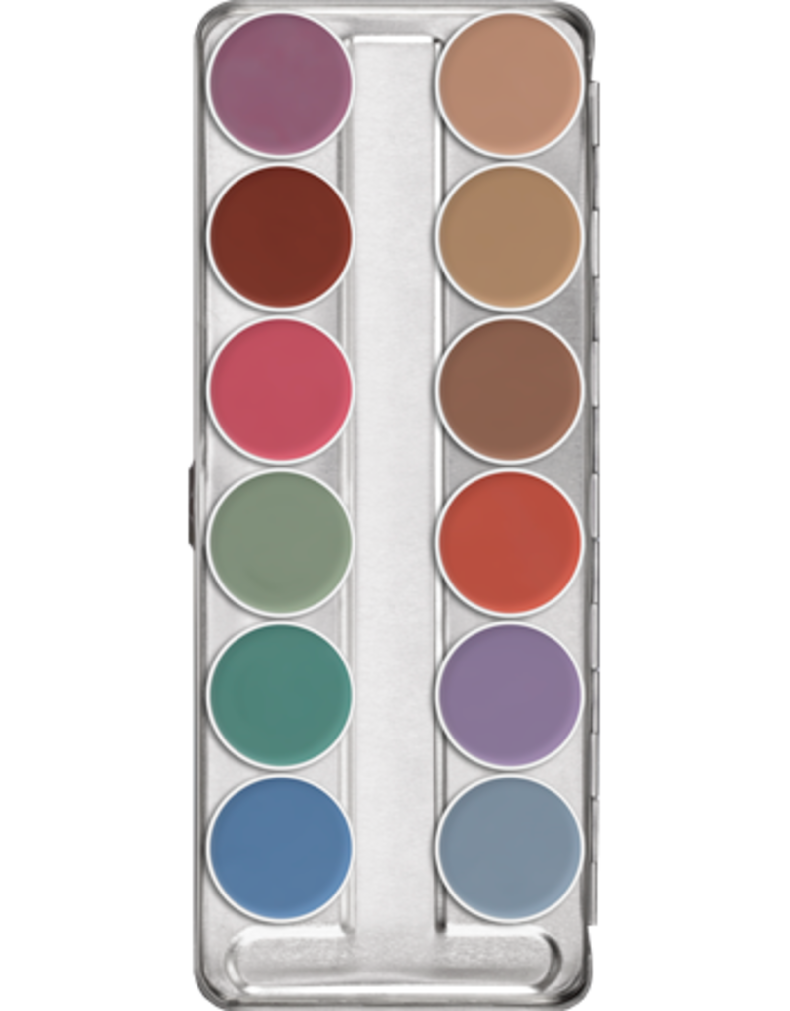 Kryolan Kryolan Aquacolor Palette - 12 Color