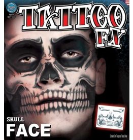 Tinsley Transfers Face Tattoo - Skull