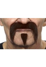 European Moustaches Moustache Set 10.5 x 7.5 - Dark Brown