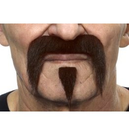 European Moustaches Moustache Set 10.5 x 7.5 - Dark Brown